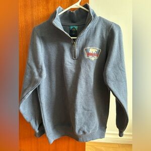 Whistler quarterback zip sweater